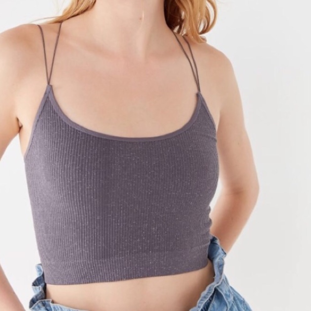 OUT FROM UNDER CINDY SPARKLE CROPPED CAMI